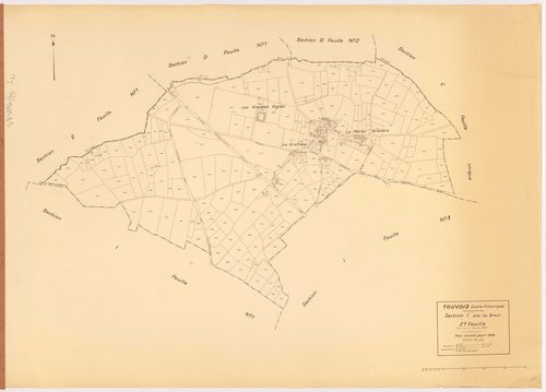 Touvois - Section I2 Breuil (section du) ; 302-548