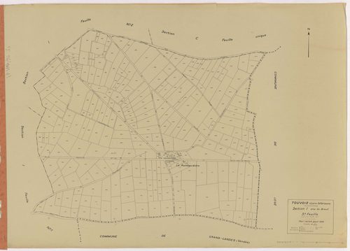 Touvois - Section I3 Breuil (section du) ; 549-836