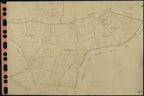 Touvois - Section B3 Forêtrie (section de La) . 384-605