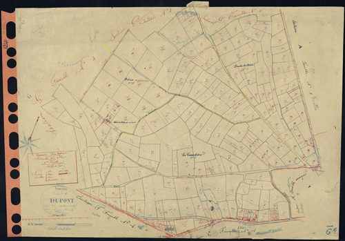 Touvois - Section G6 Pont (section du) . 662-882