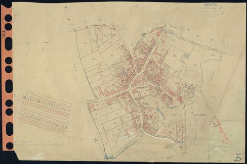 Touvois - Section H (développement) Bourg (section du) . 1-395 . développement du Bourg