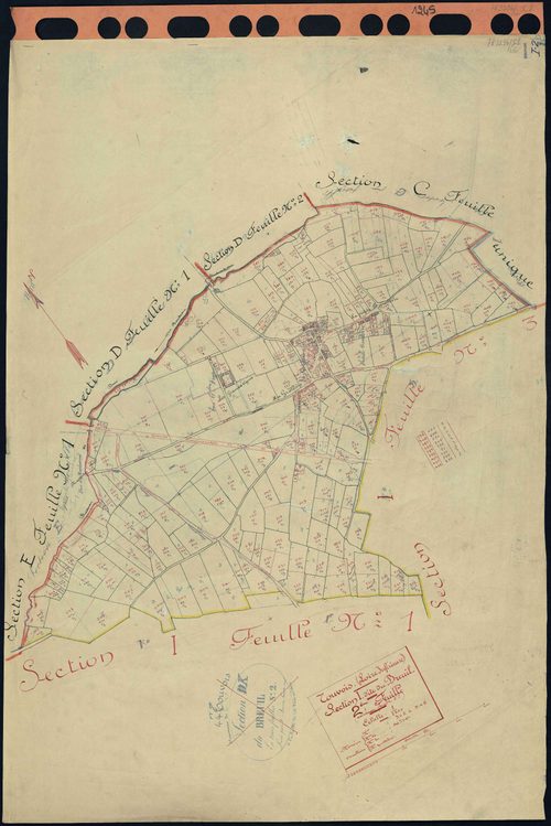 Touvois - Section I2 Breuil (section du) . 302-548