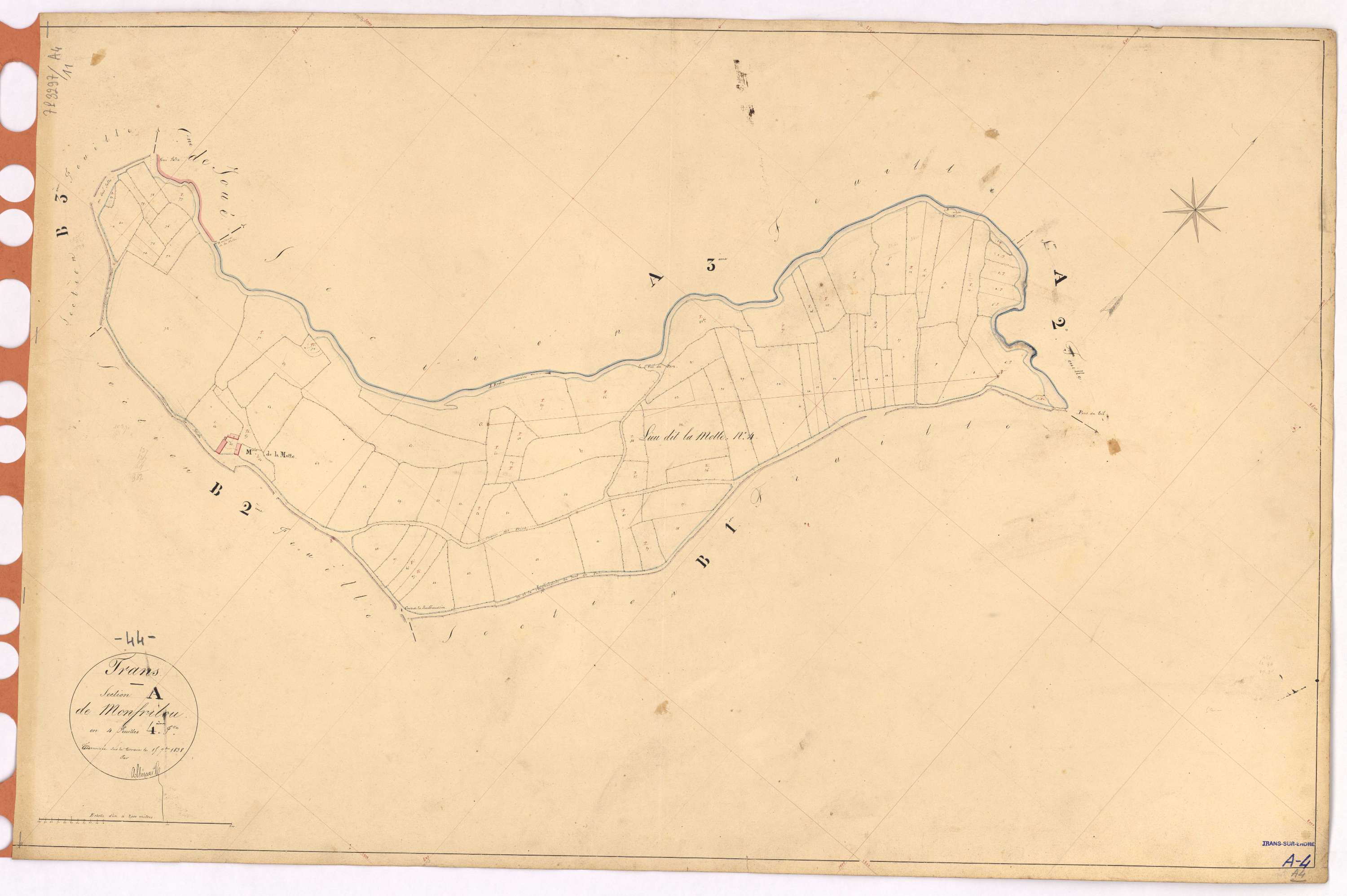 Trans-sur-Erdre - Section A4 Monfrilou (section de)