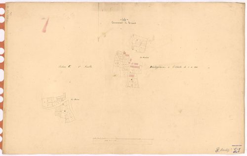 Trans-sur-Erdre - Section C1 (développement) Gouère (section de La) ; développement des villages de La Gouère et du Boiron