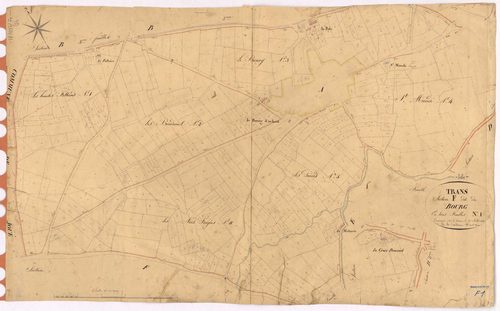 Trans-sur-Erdre - Section F1 Bourg (section du)