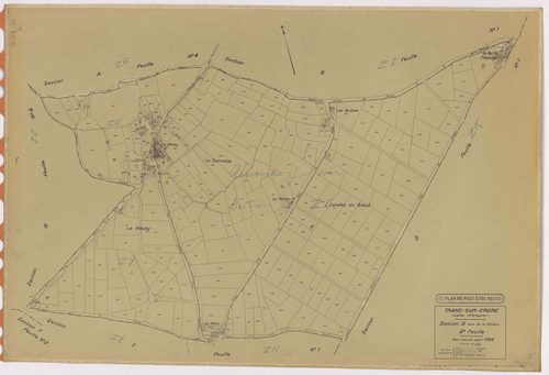 Trans-sur-Erdre - Section B2 Foltière (section de La) ; 356-613