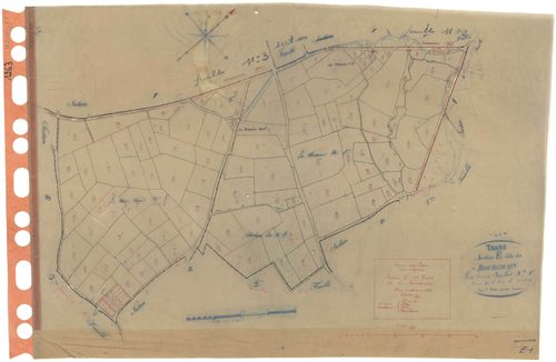 Trans-sur-Erdre - Section E1 Bourgmain (section du) . 1-123
