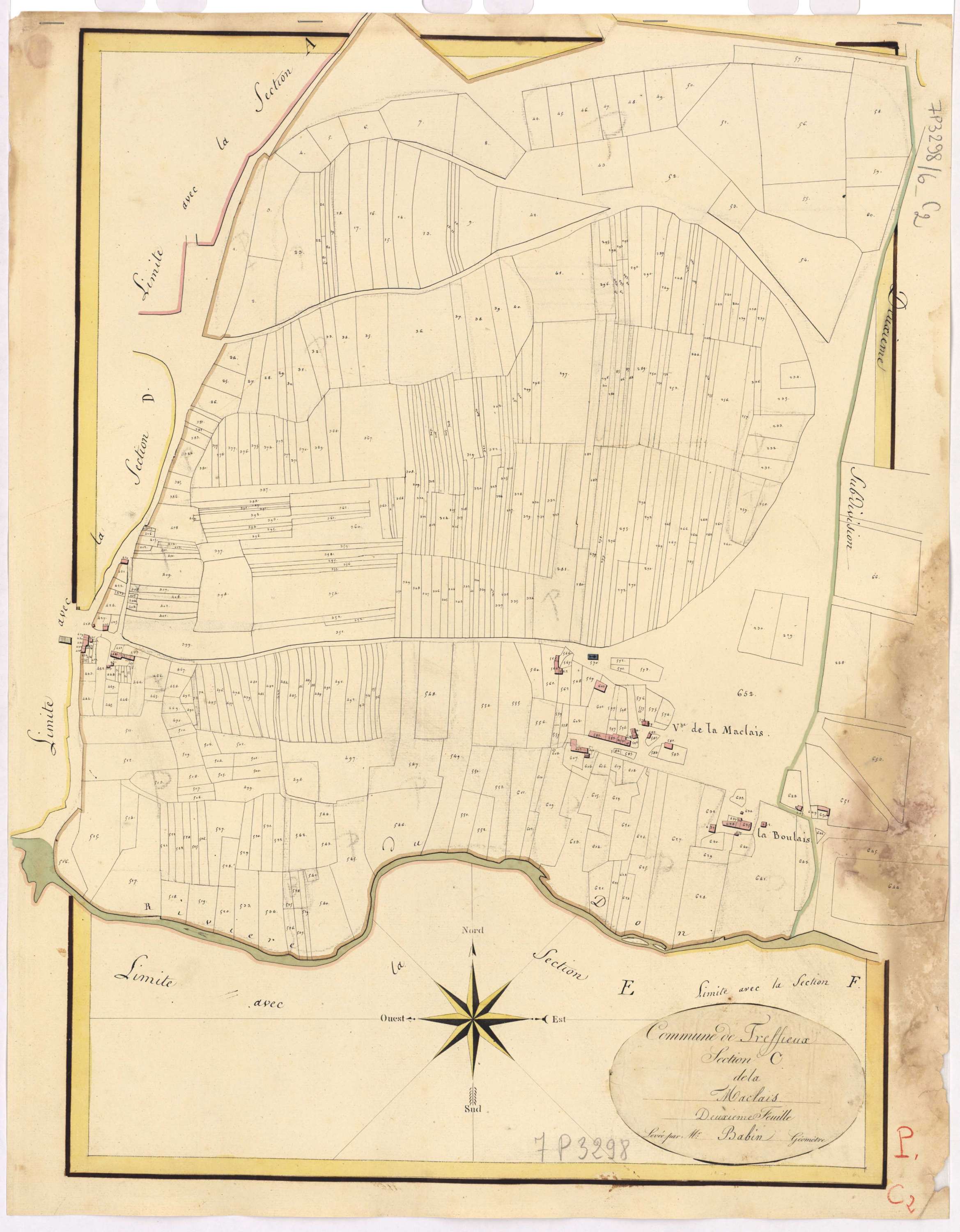 Treffieux - Section C2 Maclais (section de La)