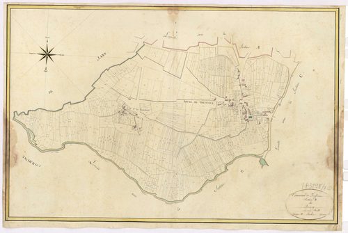 Treffieux - Section D Bourg (section du)