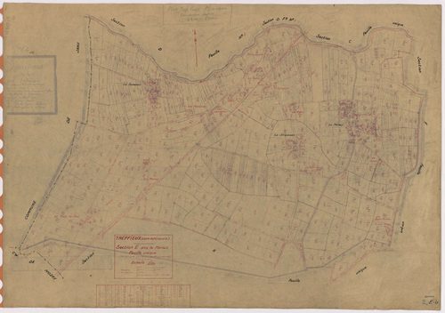 Treffieux - Section E Morlais (section de La) ; 1-555