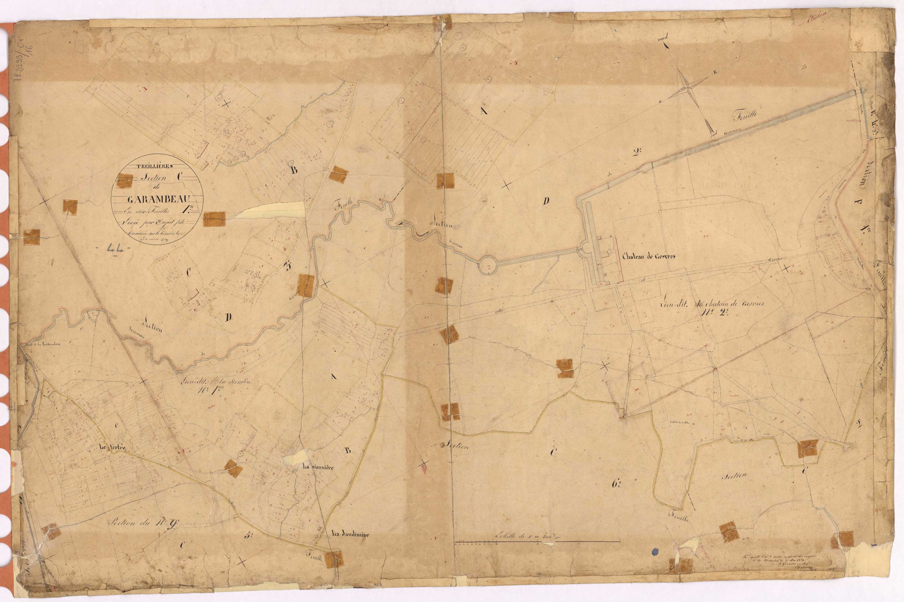 Treillières - Section C1 Garambeau (section de)