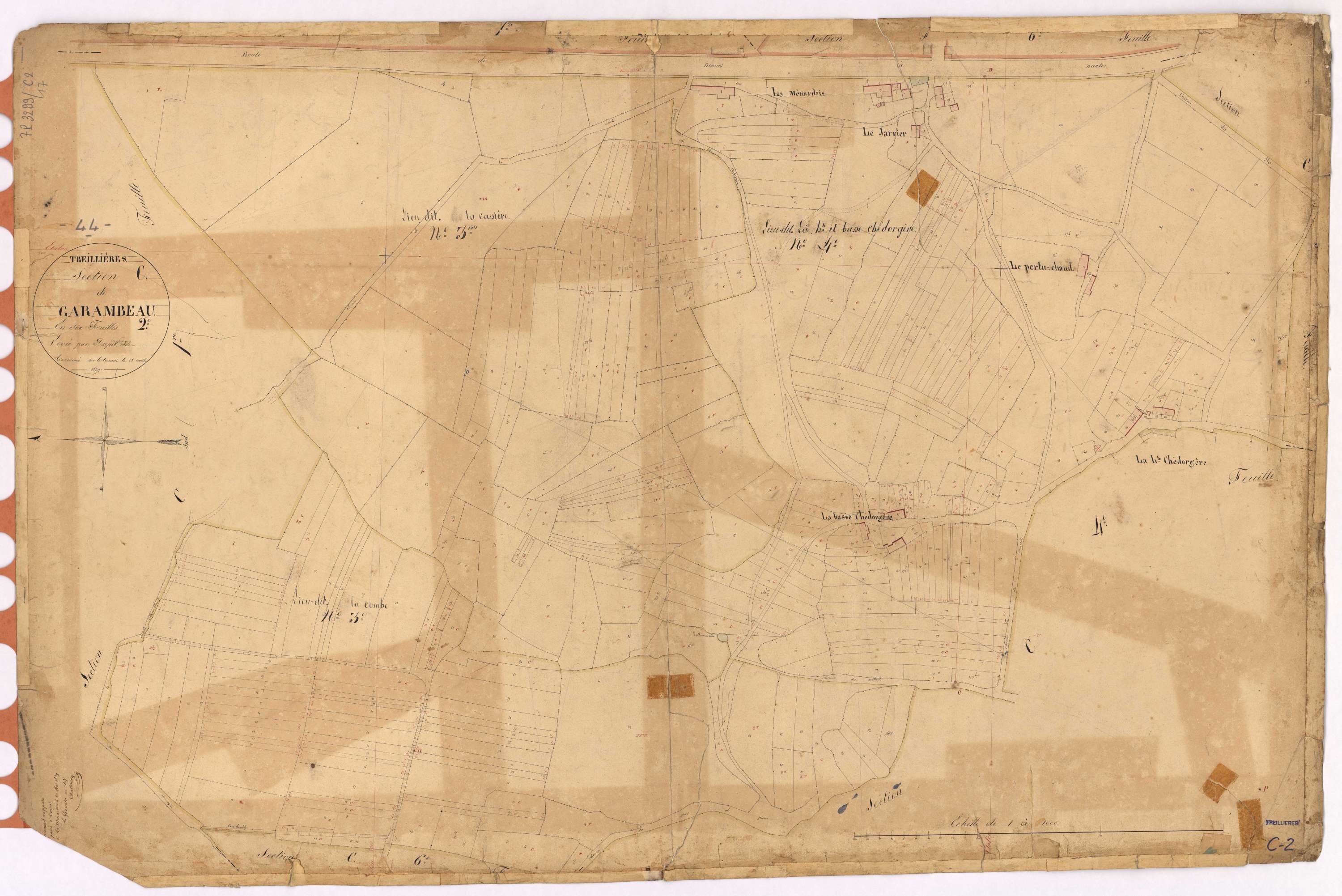 Treillières - Section C2 Garambeau (section de)