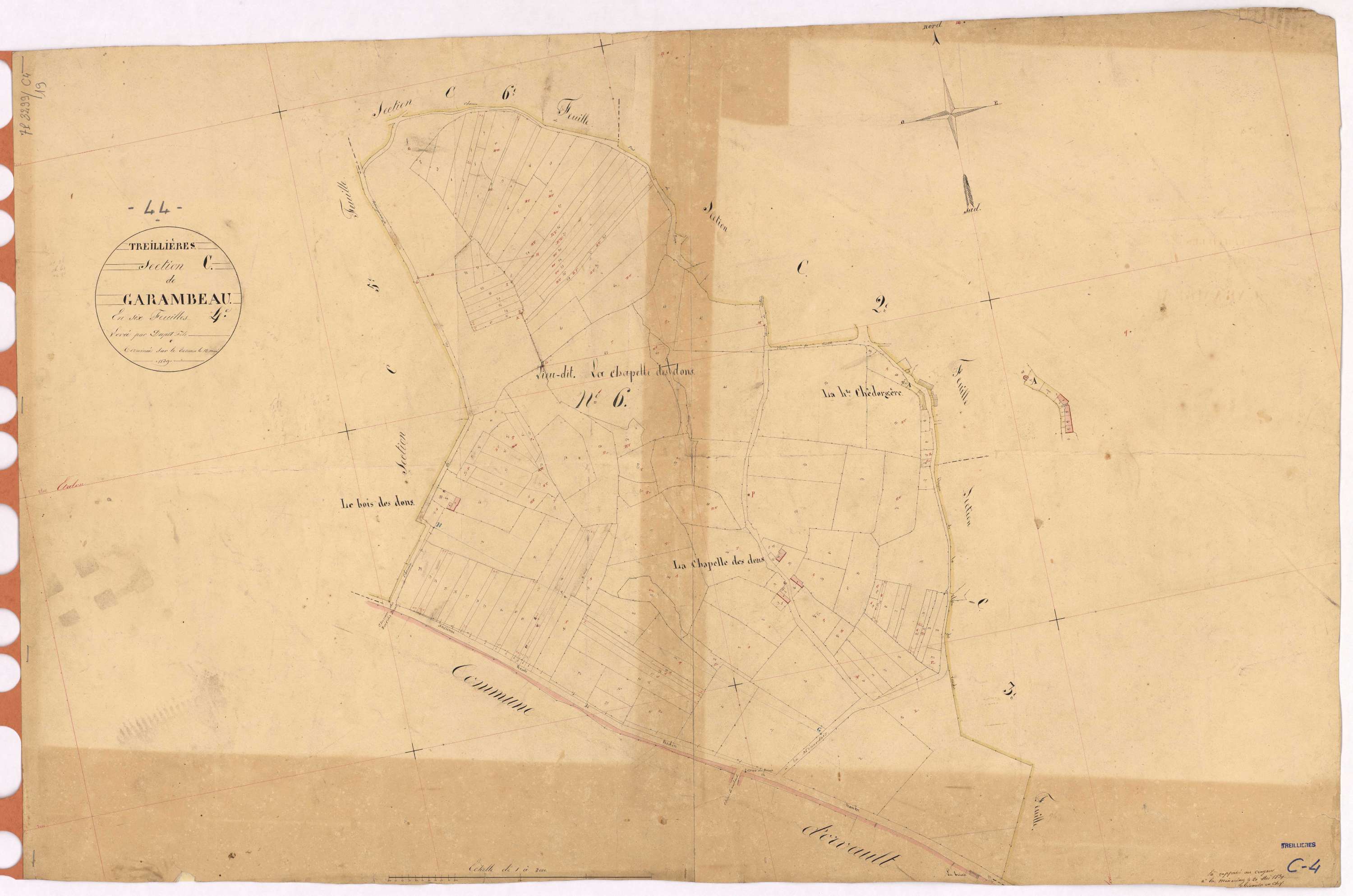 Treillières - Section C4 Garambeau (section de)
