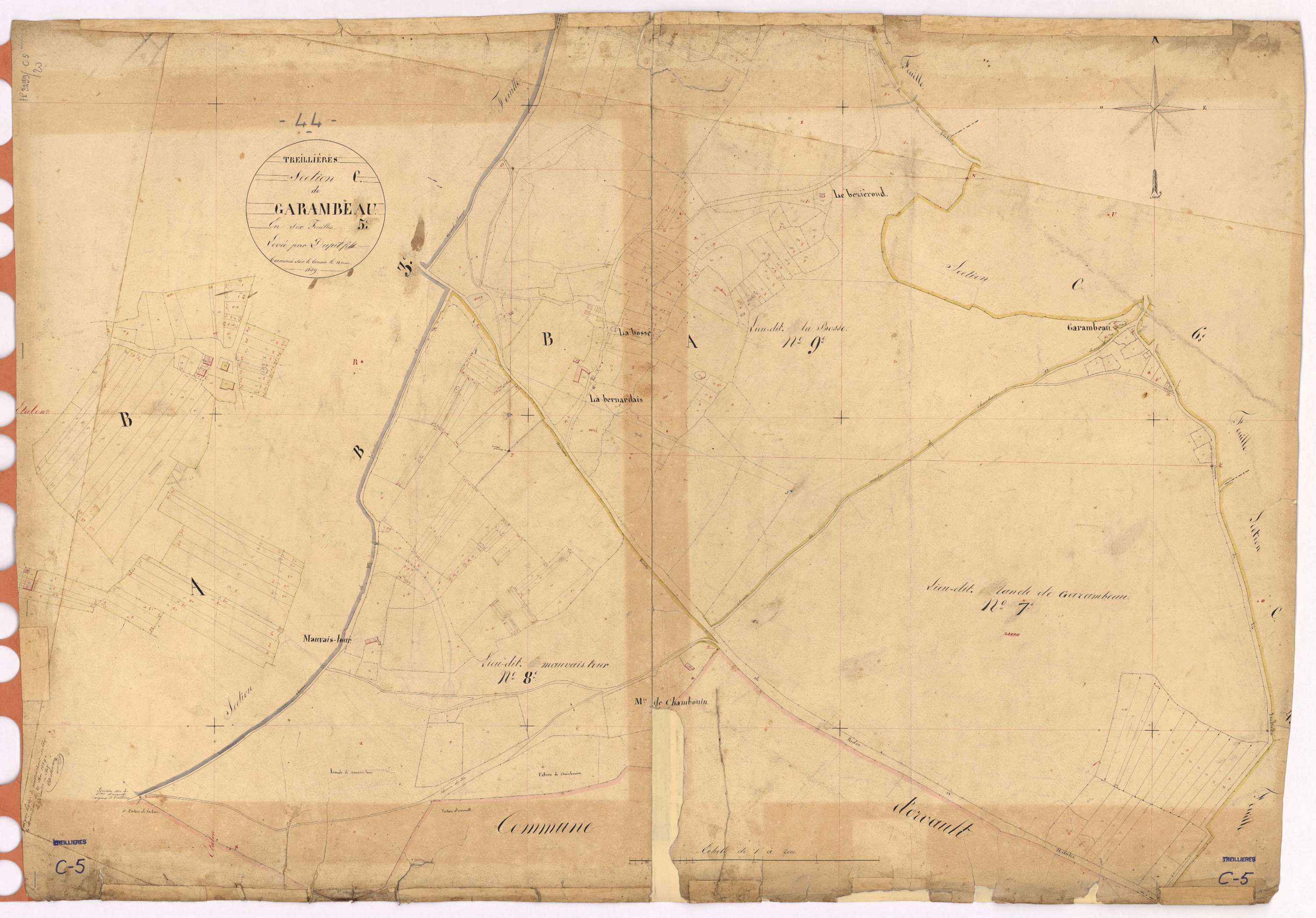 Treillières - Section C5 Garambeau (section de)