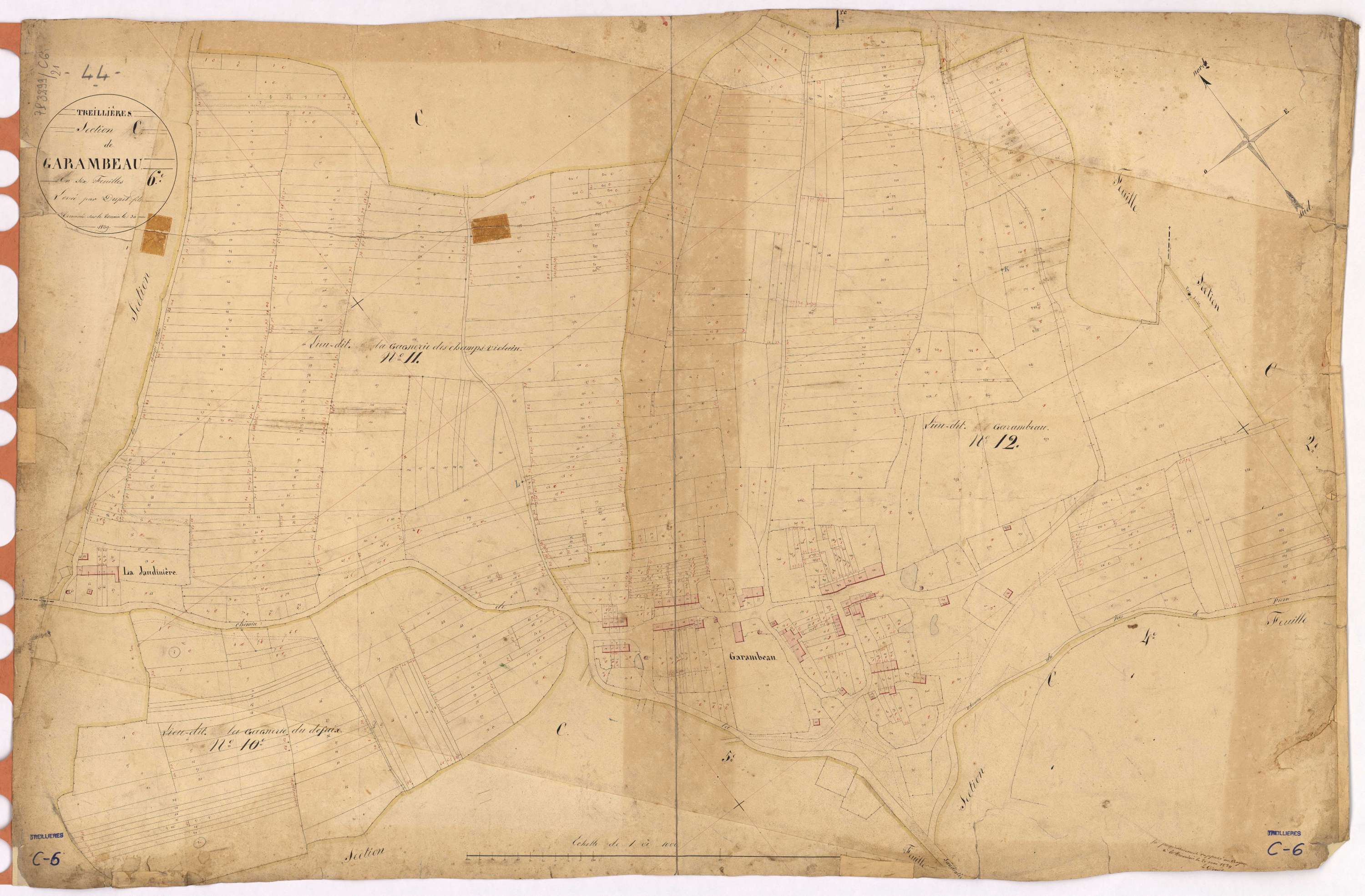 Treillières - Section C6 Garambeau (section de)