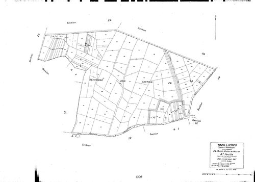 Treillières - Section A4 Muzon (section de). 495-616