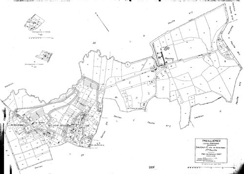 Treillières - Section C1 Garambeau (section de). 1-364