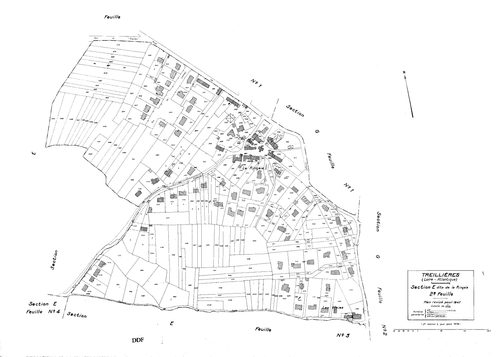 Treillières - Section E2 Rinçais (section de La). 319-510