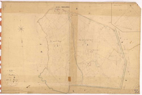 Treillières - Section D2 Bourg (section du)