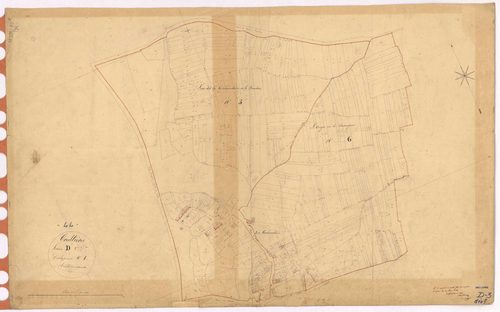 Treillières - Section D3 (développement) Bourg (section du) ; développement du village de La Gréhandière