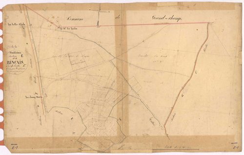 Treillières - Section E1 Rinçais (section de La)