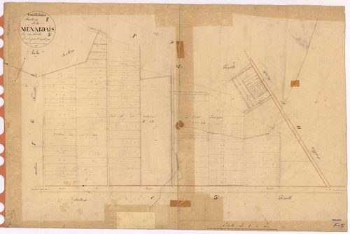 Treillières - Section F5 Ménardais (section de La)