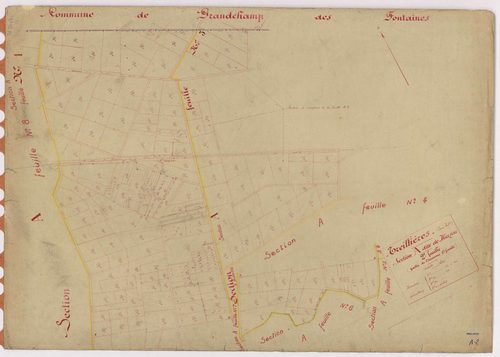 Treillières - Section A2 Muzon (section de) ; 153-310