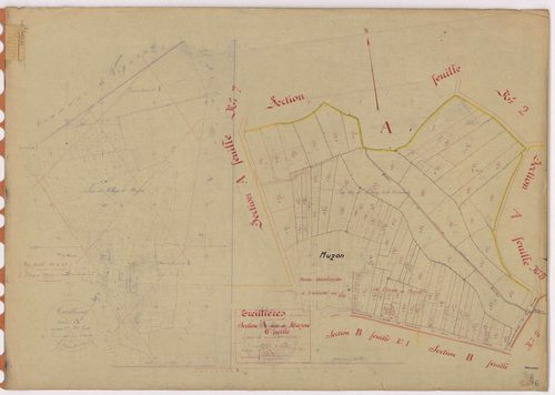 Treillières - Section A6 Muzon (section de) ; 772-938