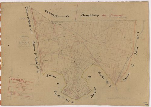 Treillières - Section E1 Rinçais (section de La) ; 1-318