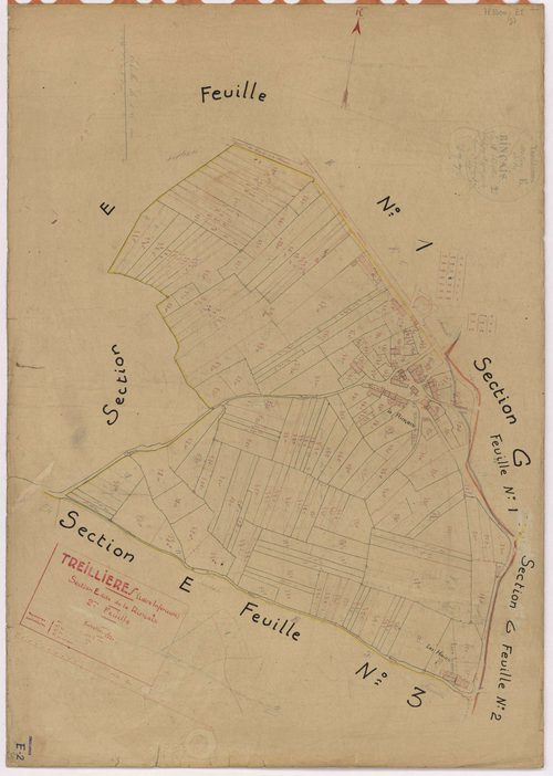 Treillières - Section E2 Rinçais (section de La) ; 319-510