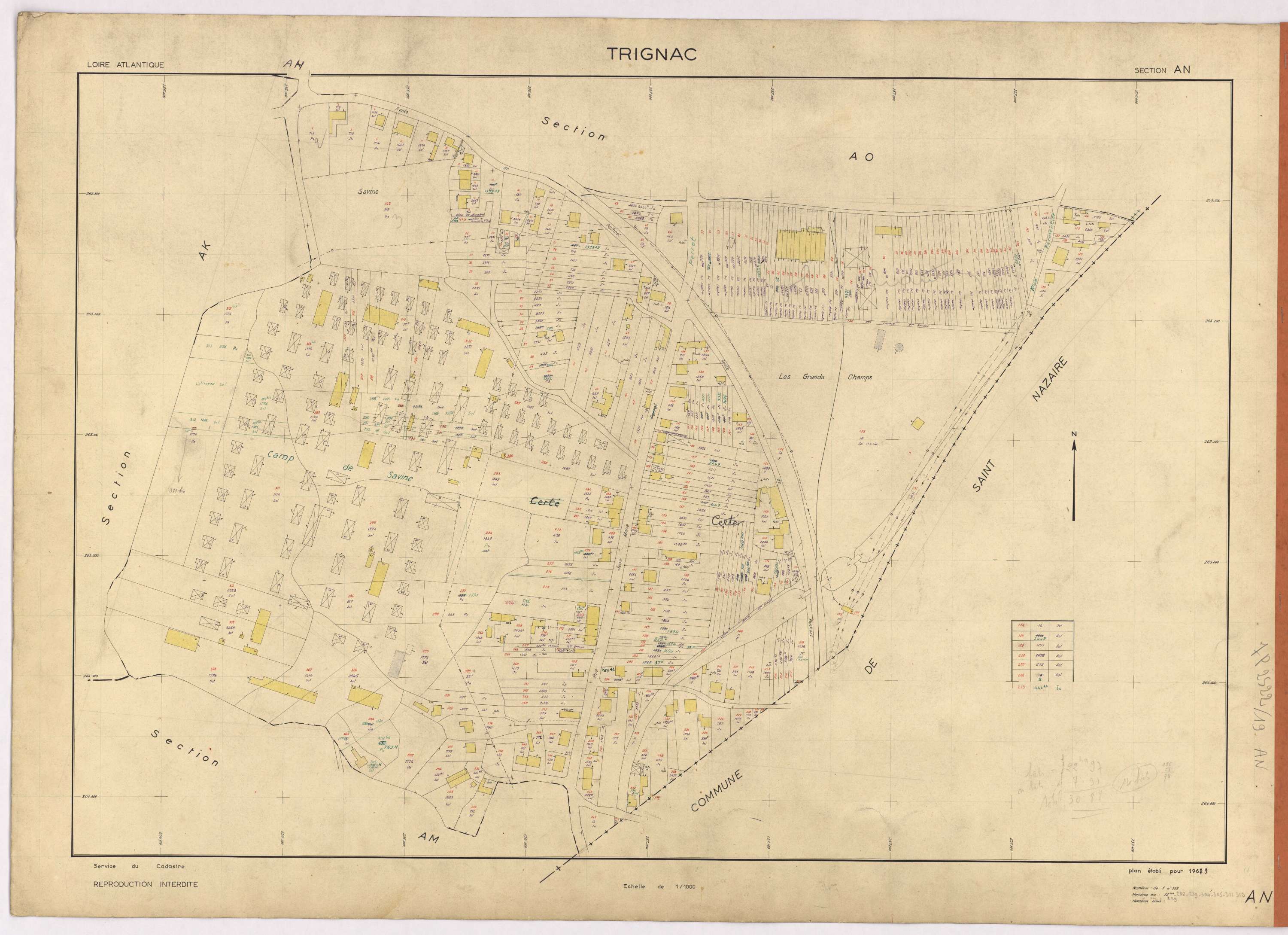 Trignac - Section AN 1-322