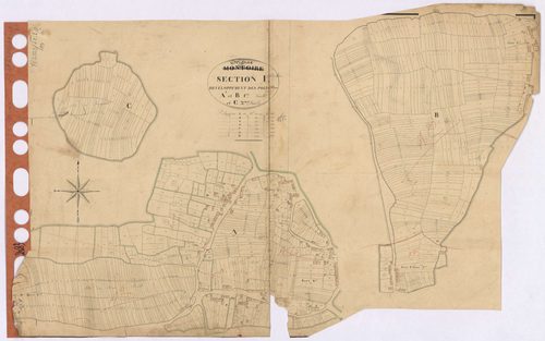 Trignac - Section L1 L2 (développement) Aîne (section d') ; développement des villages de Bert, d'Aîne, de Bout d'Aîne et de diverses parcelles