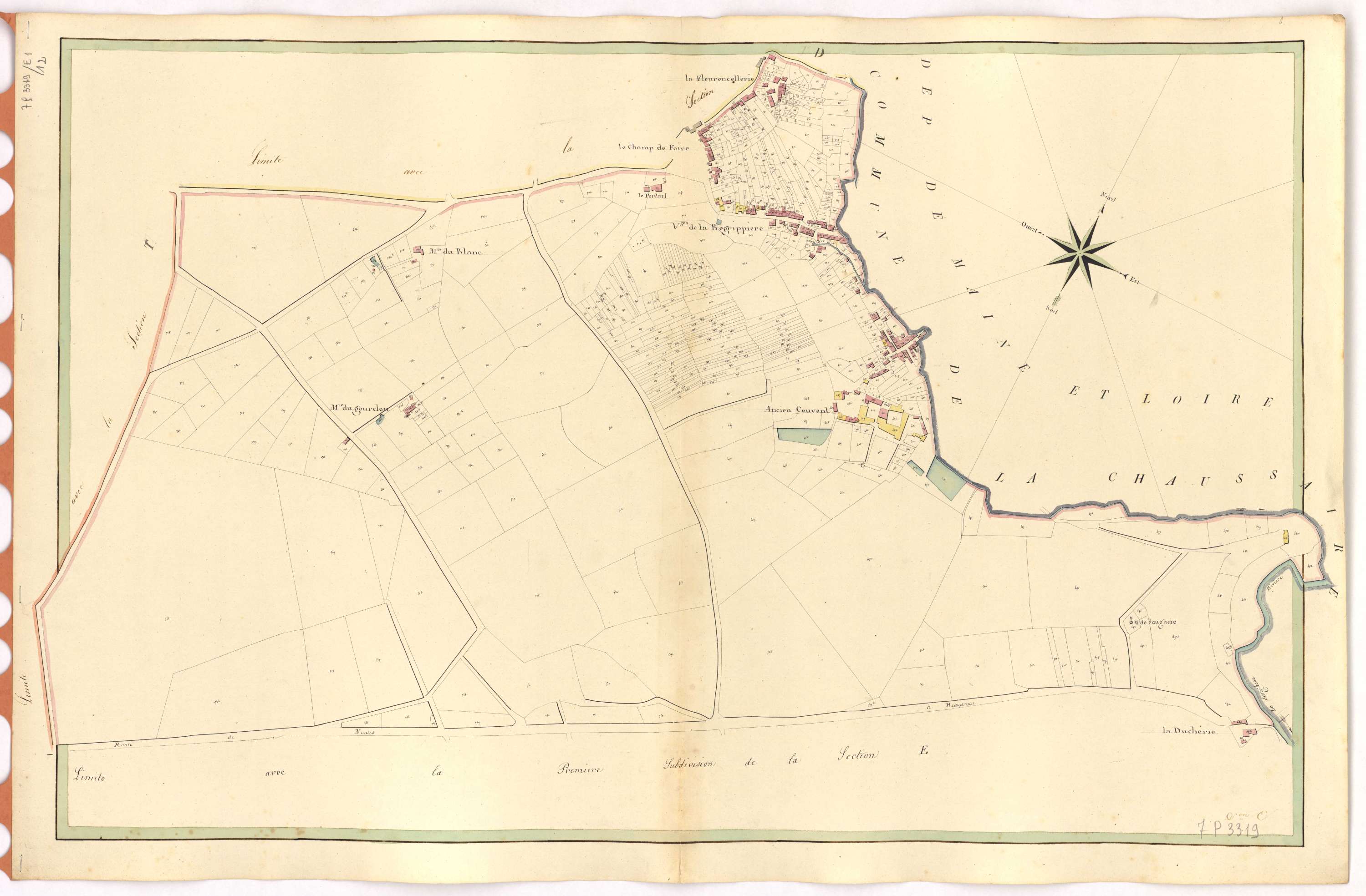 Vallet - Section E1 Regrippière (section de La)