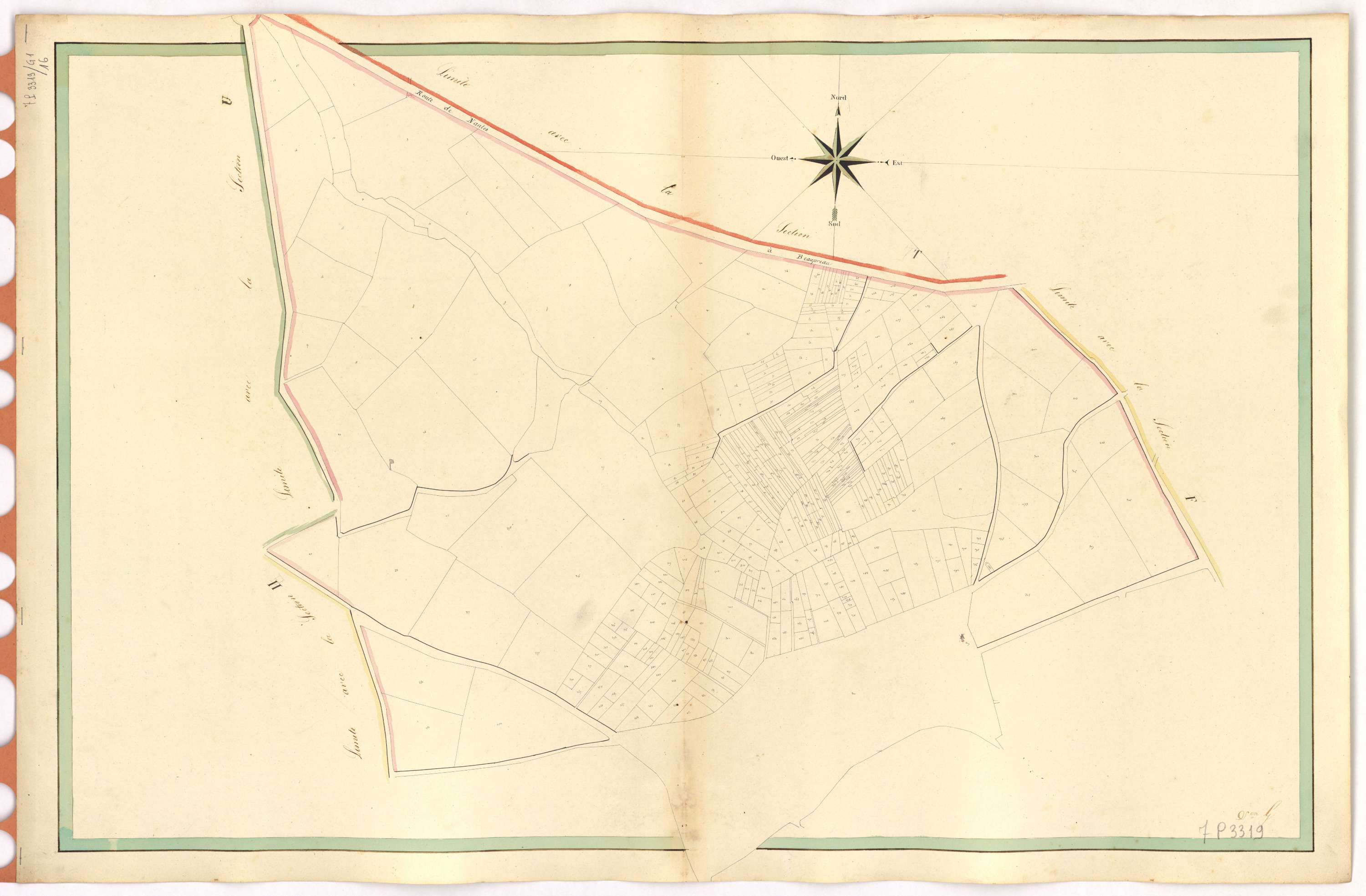 Vallet - Section G1 Corbélières (section des)