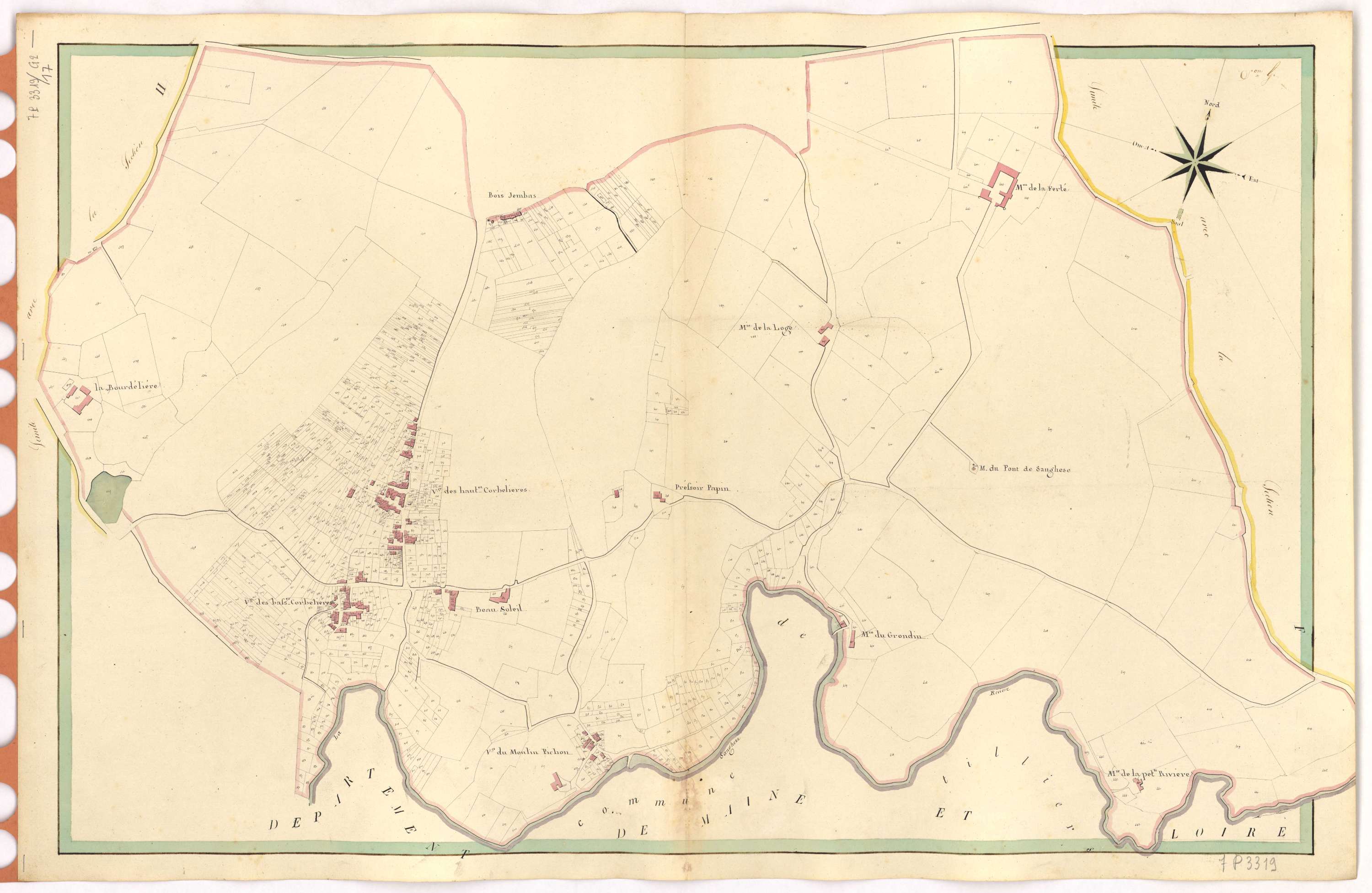 Vallet - Section G2 Corbélières (section des)