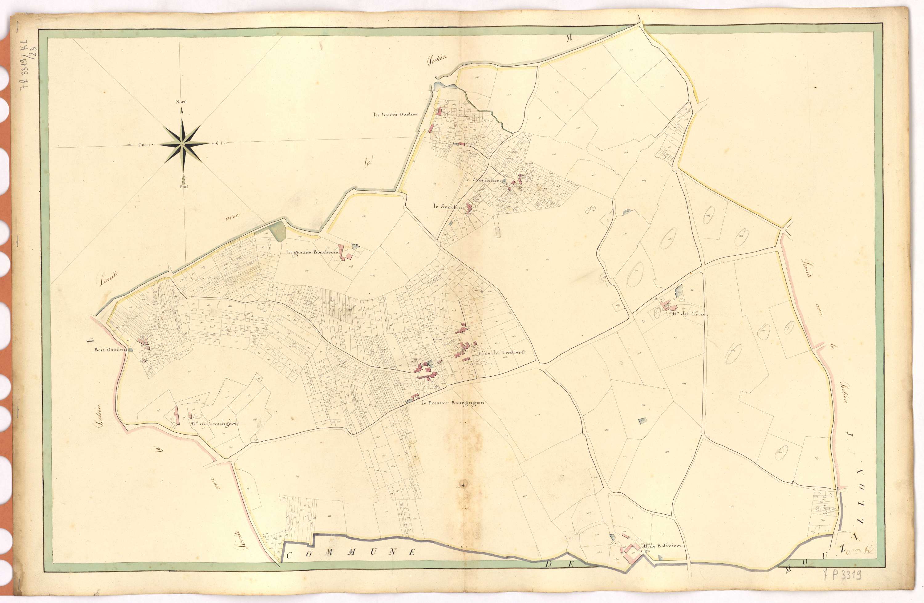 Vallet - Section K2 Fromenteau (section de)