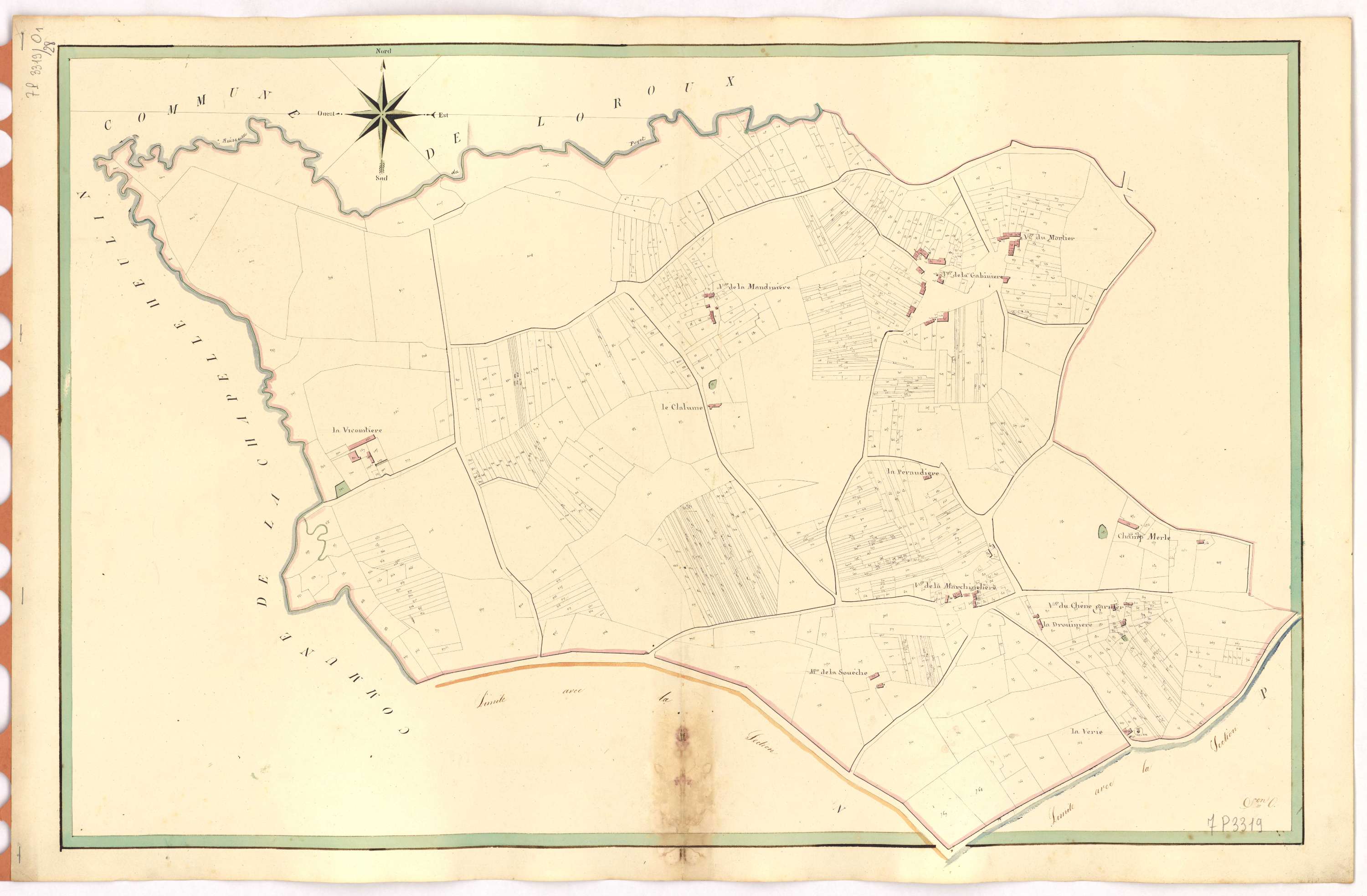 Vallet - Section O1 Raillères (section des)