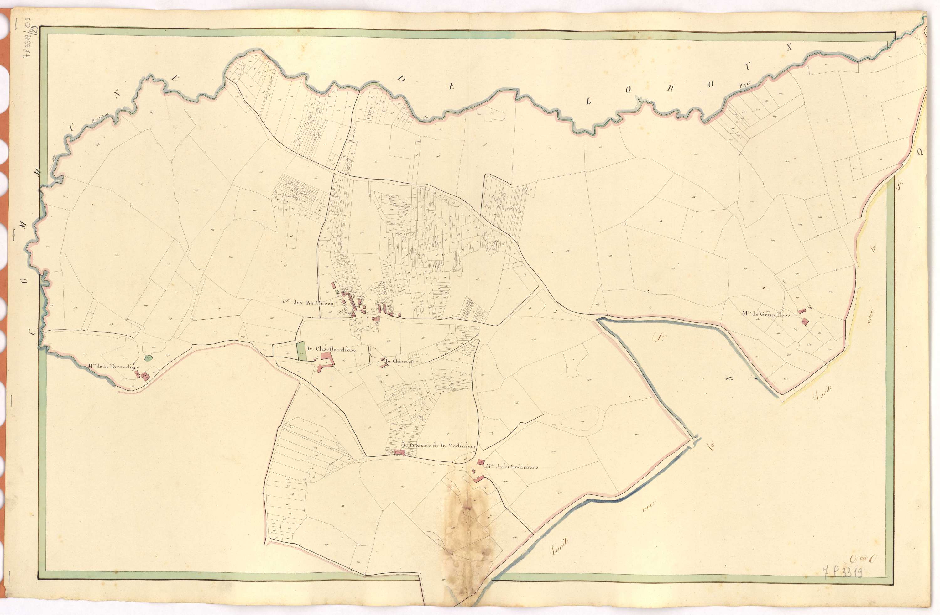 Vallet - Section O2 Raillères (section des)