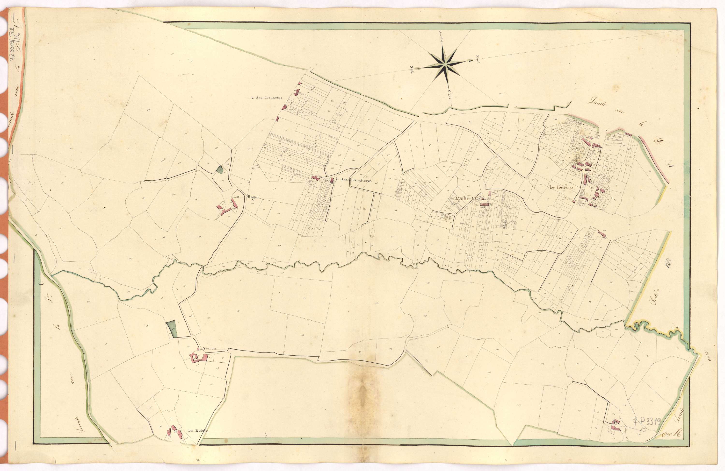 Vallet - Section R2 Courrères (section des)