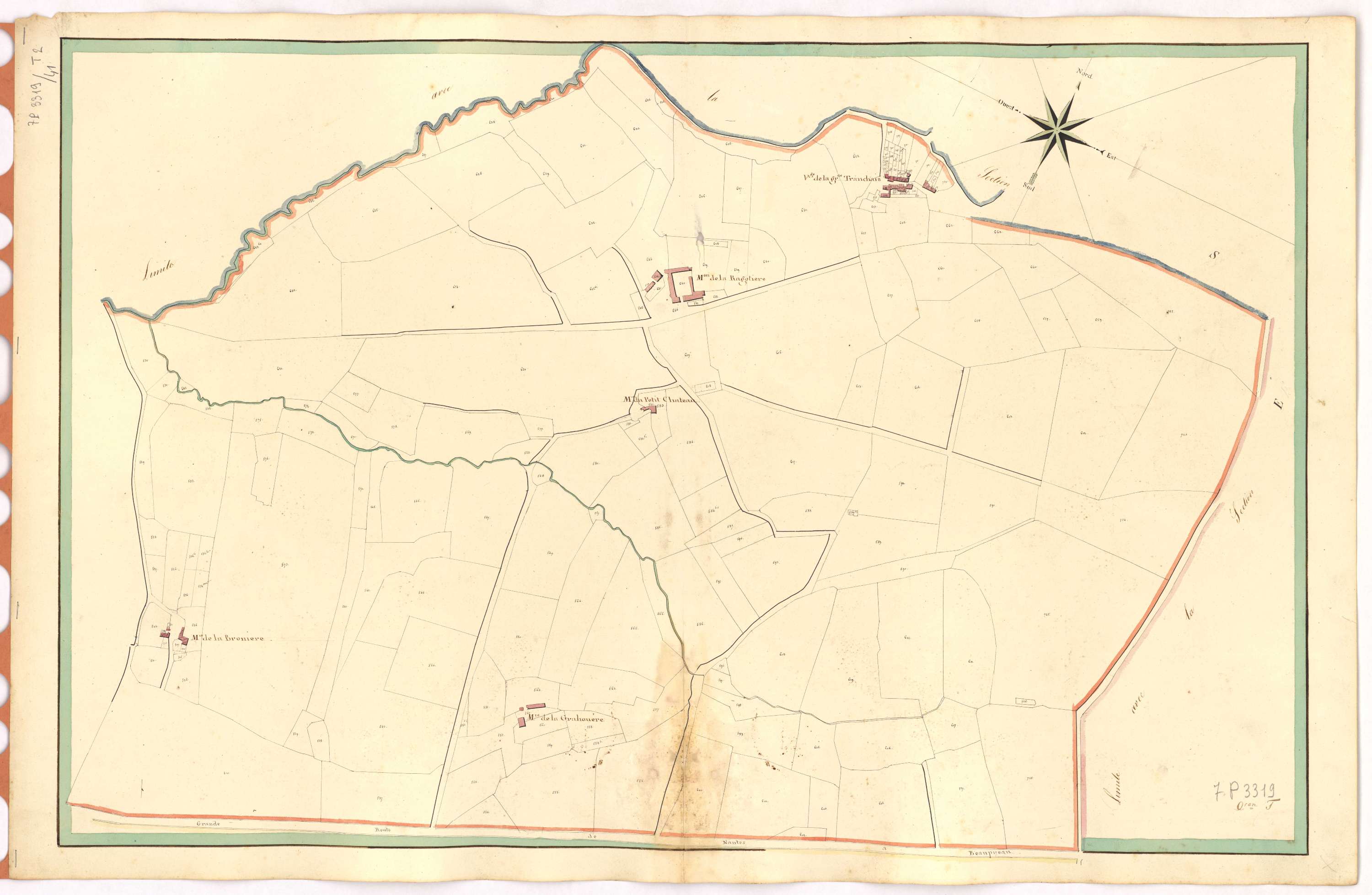 Vallet - Section T2 Ragotière (section de La)