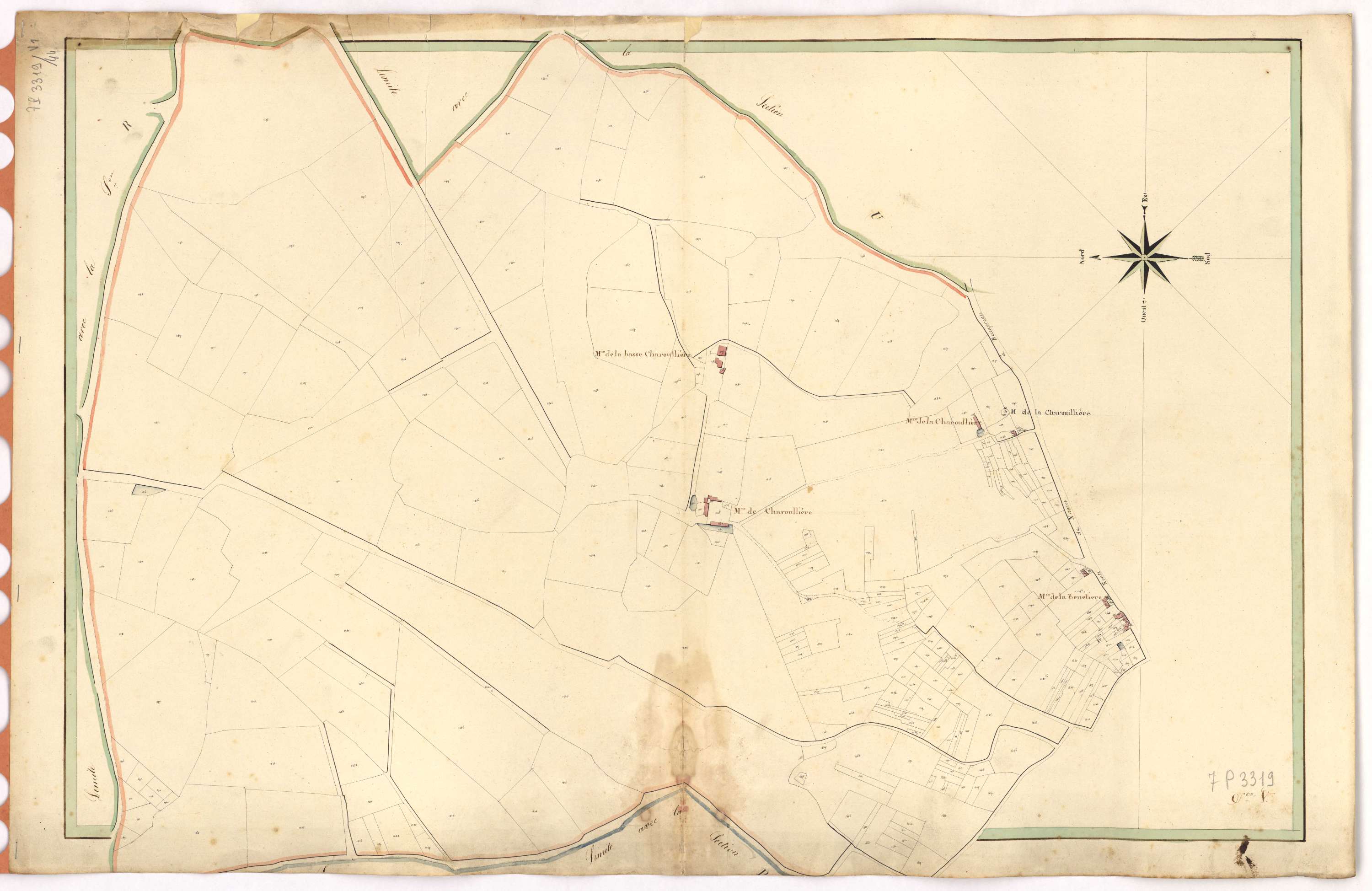 Vallet - Section V1 Bourg (section du)