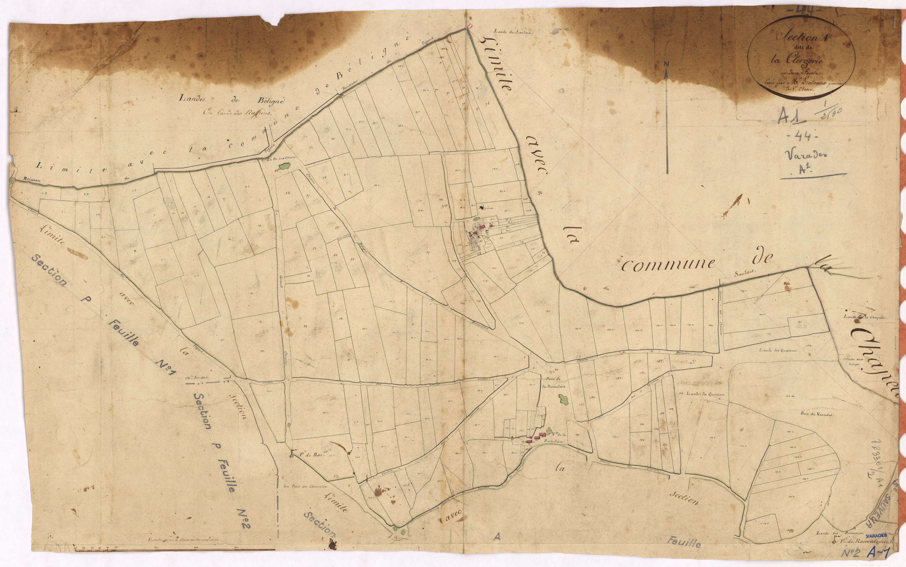 Varades - Section A1 Clergerie (section de La)