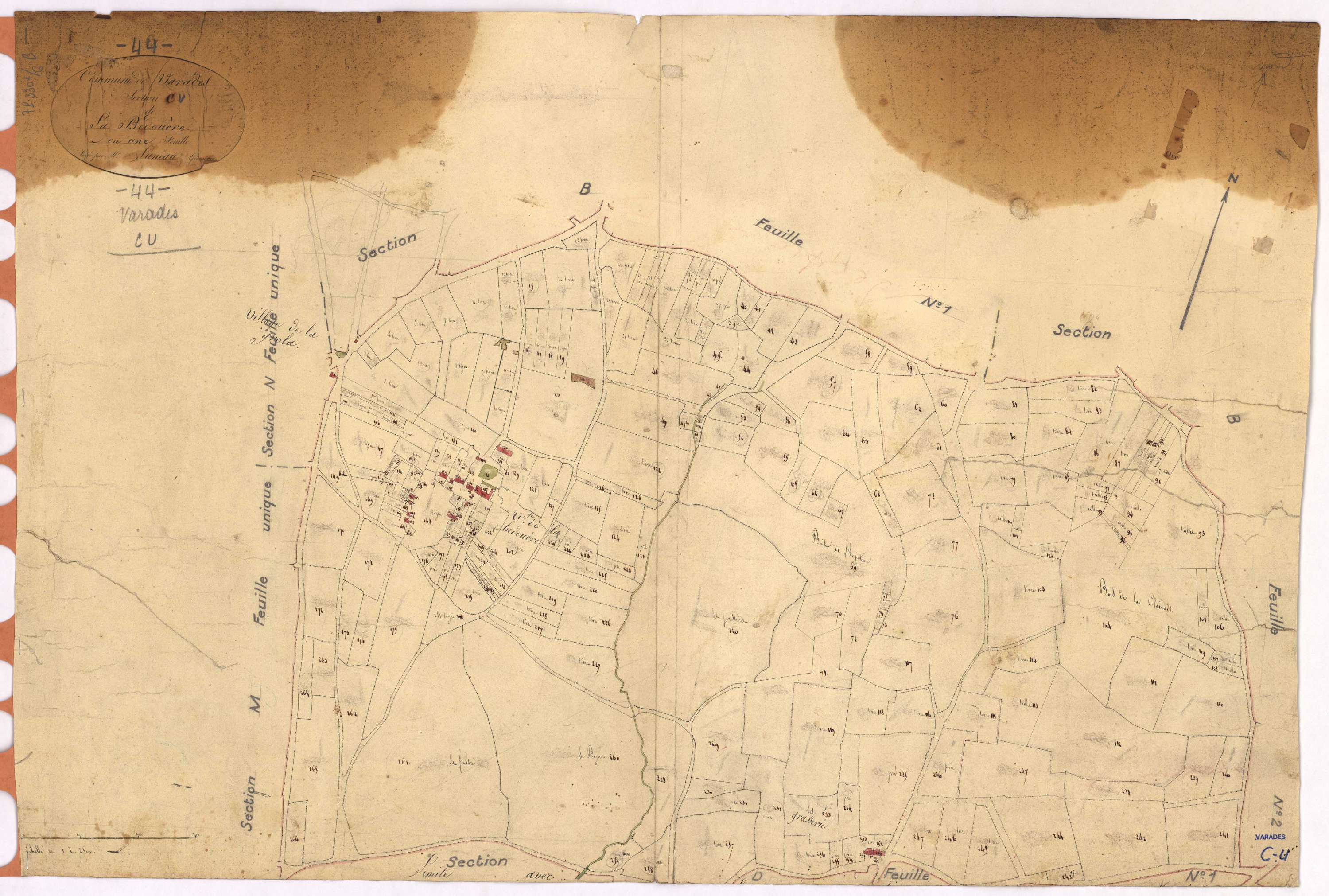 Varades - Section C Bedouère (section de La)