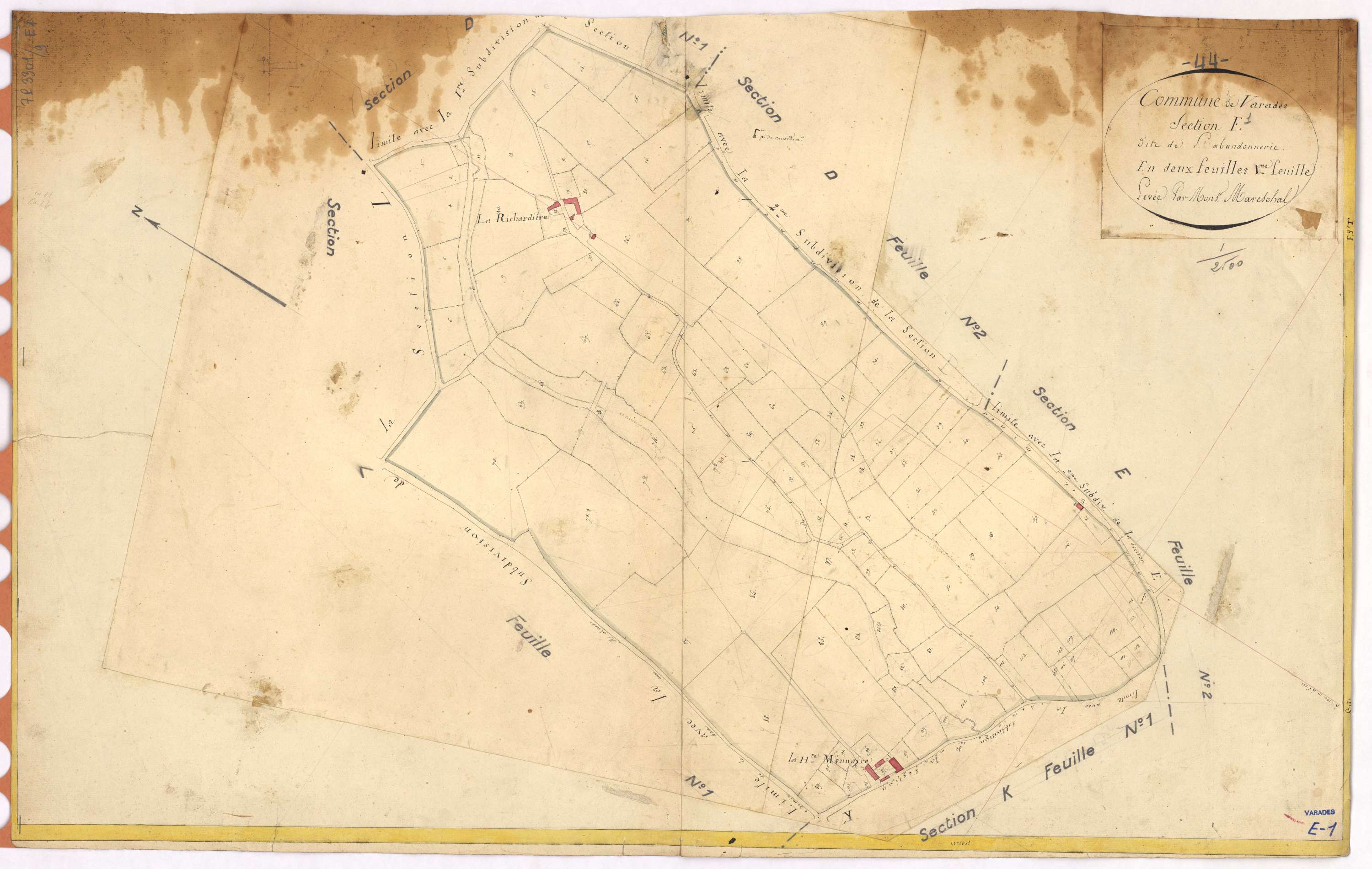Varades - Section E1 Abandonnerie (section de l')