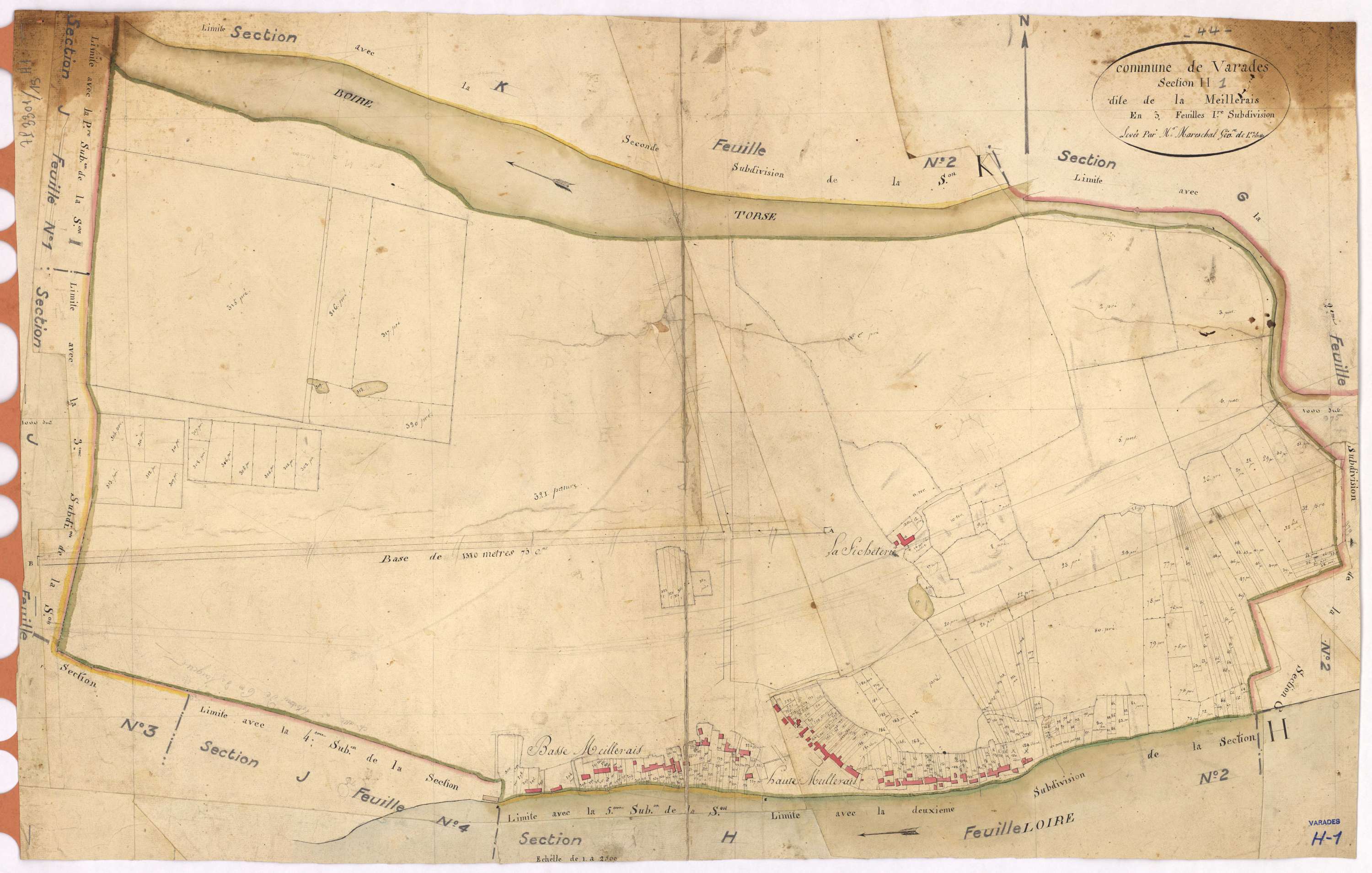 Varades - Section H1 Meillerais (section de La)