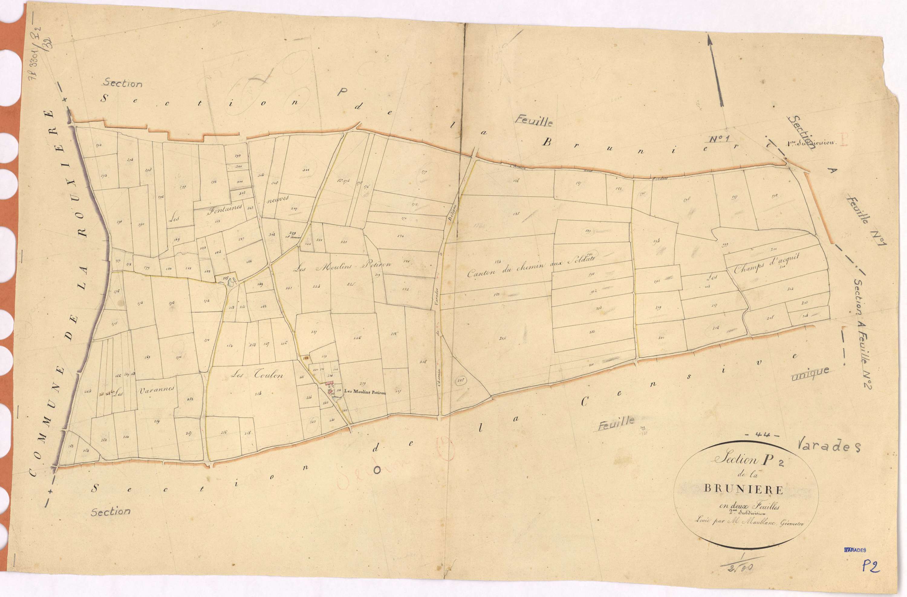 Varades - Section P2 Brunière (section de La)