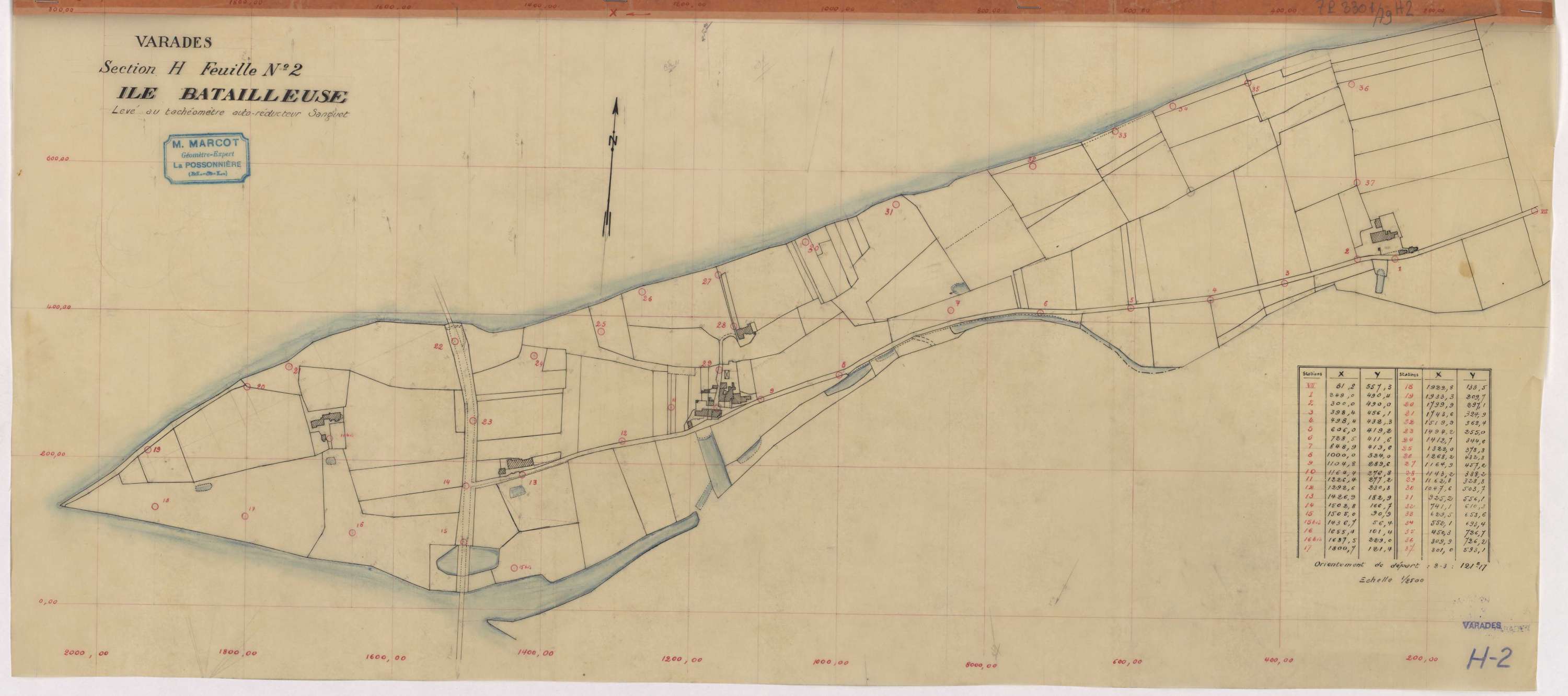 Varades - Section H2 Meilleraie (section de La) ; 105-236