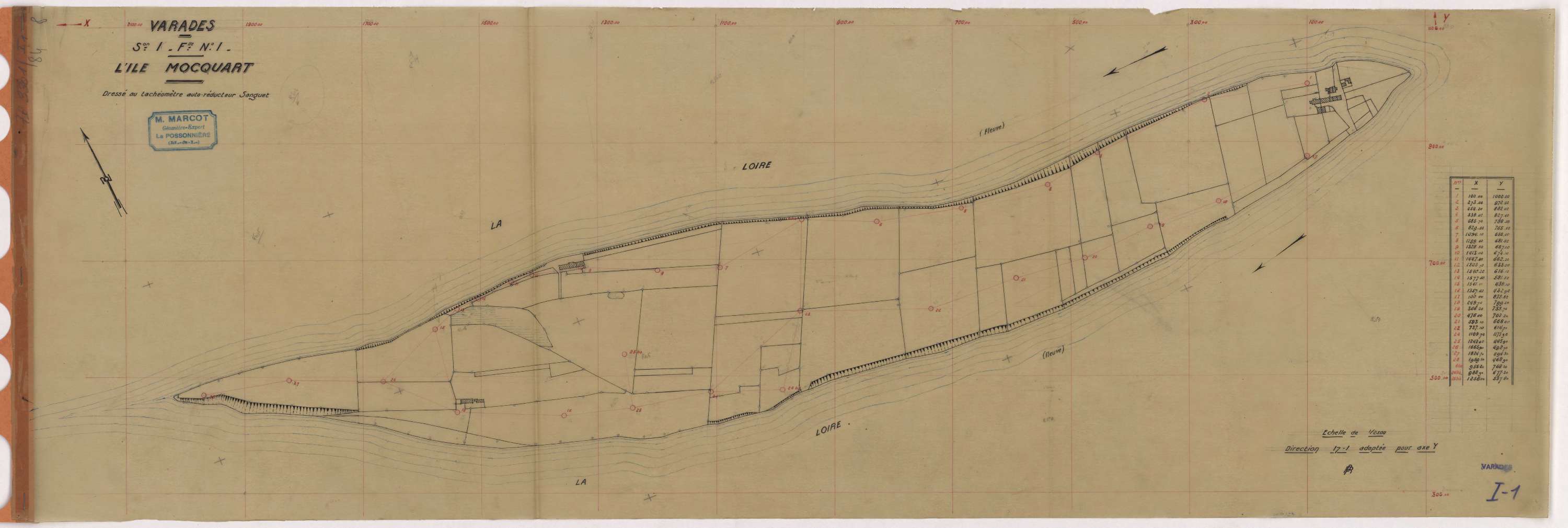 Varades - Section I1 Ile Mocquart (section de l') ; 1-89