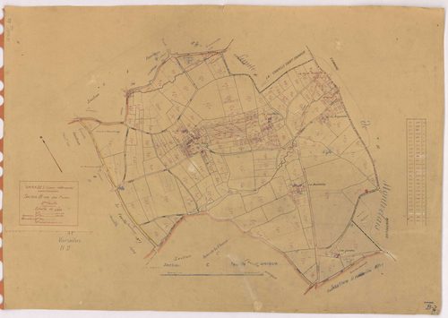 Varades - Section B2 Fosses (section des) ; 233-513
