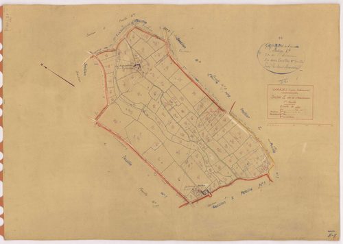 Varades - Section E1 Abandonnerie (section de l') ; 1-116